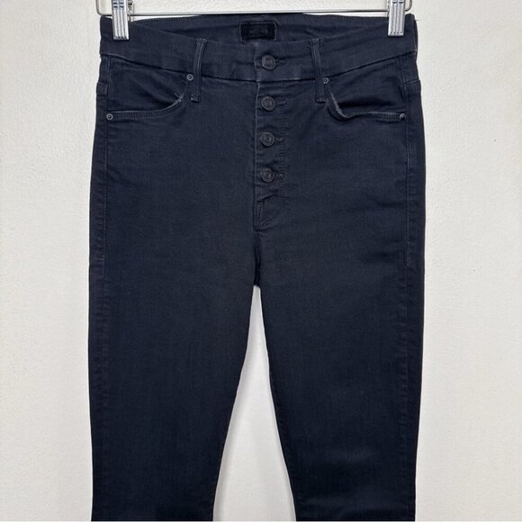 Mother Womens 26 Pixie Ankle Fray Not Guilty Jeans - Picture 3 of 16